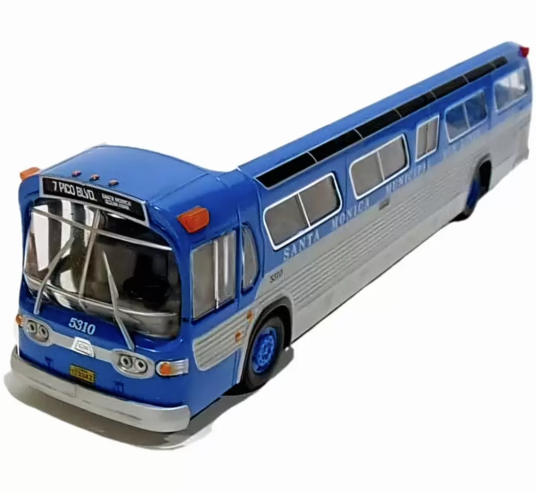 Foto da miniatura Corgi GM new look Fishbowl Santa Monica 5310 na cor Azul