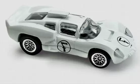 Foto da miniatura Hot Wheels Chaparral 2D na cor Branco