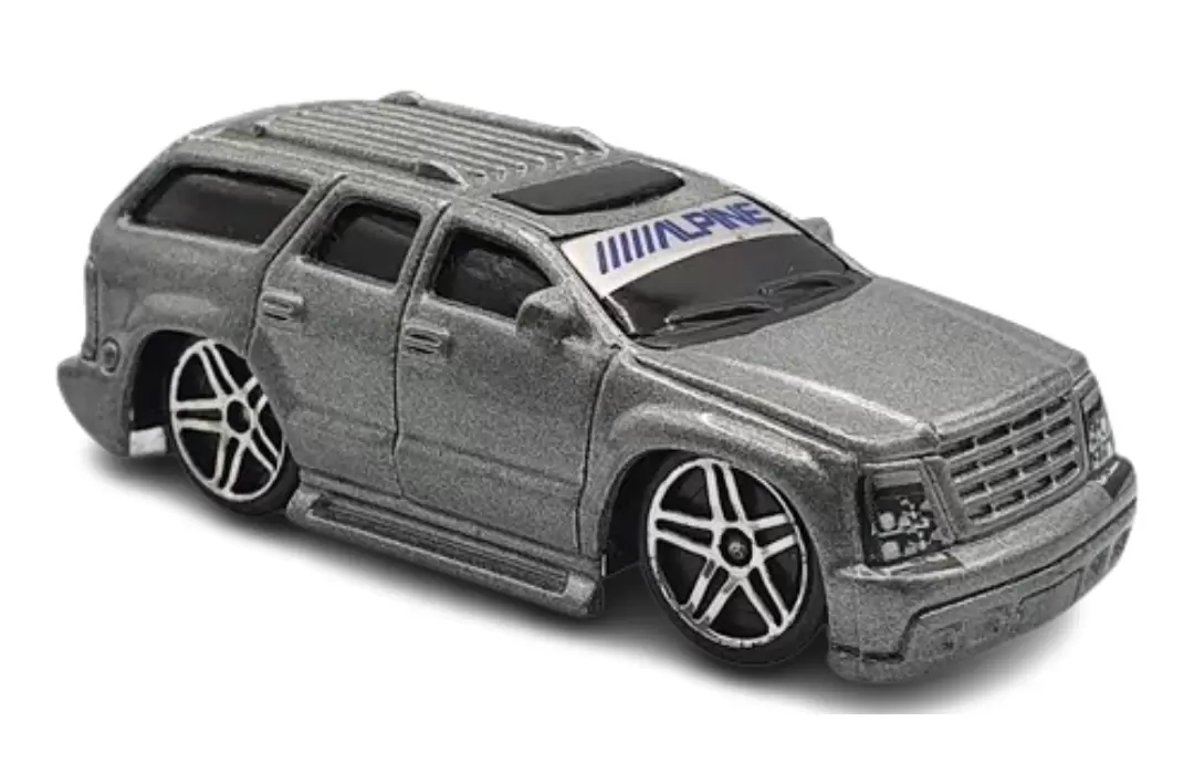 Foto da miniatura Hot Wheels Cadillac Escalade na cor Cinza