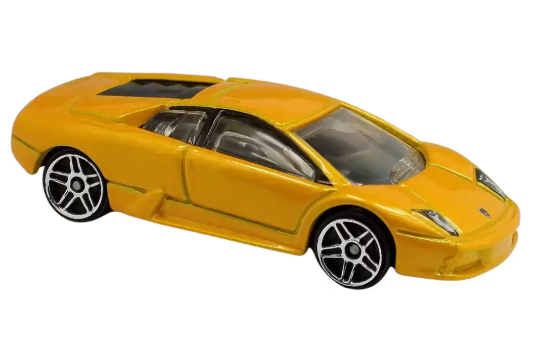 Foto da miniatura Hot Wheels Lamborghini Murcielago na cor Amarelo