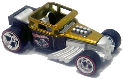 Foto da miniatura Hot Wheels Bone Shaker na cor Preto