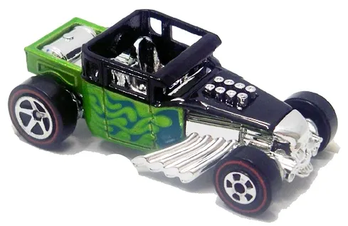 Foto da miniatura Hot Wheels Bone Shaker na cor Verde