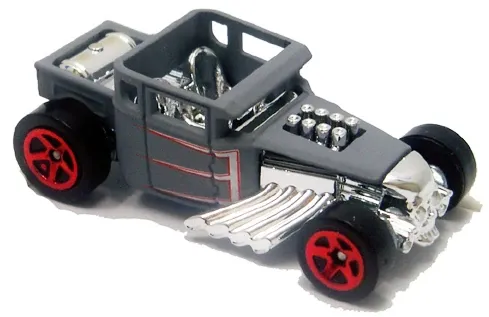 Foto da miniatura Hot Wheels Bone Shaker na cor Cinza