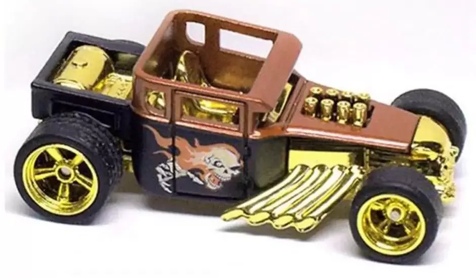 Foto da miniatura Hot Wheels Bone Shaker na cor Preto