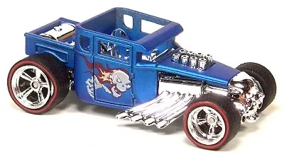 Foto da miniatura Hot Wheels Bone Shaker na cor Azul