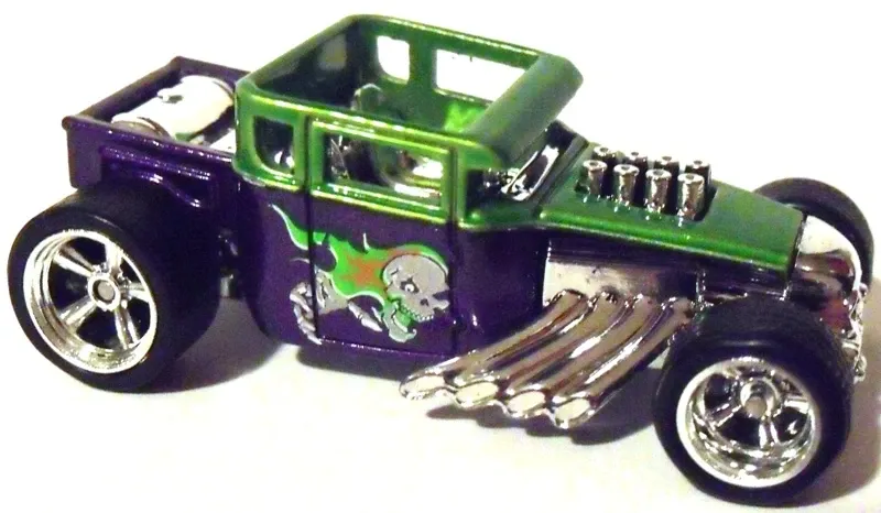 Foto da miniatura Hot Wheels Bone Shaker na cor Roxo