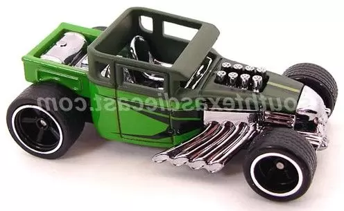 Foto da miniatura Hot Wheels Bone Shaker na cor Verde