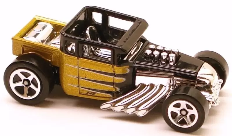 Foto da miniatura Hot Wheels Bone Shaker (TH) na cor Dourado