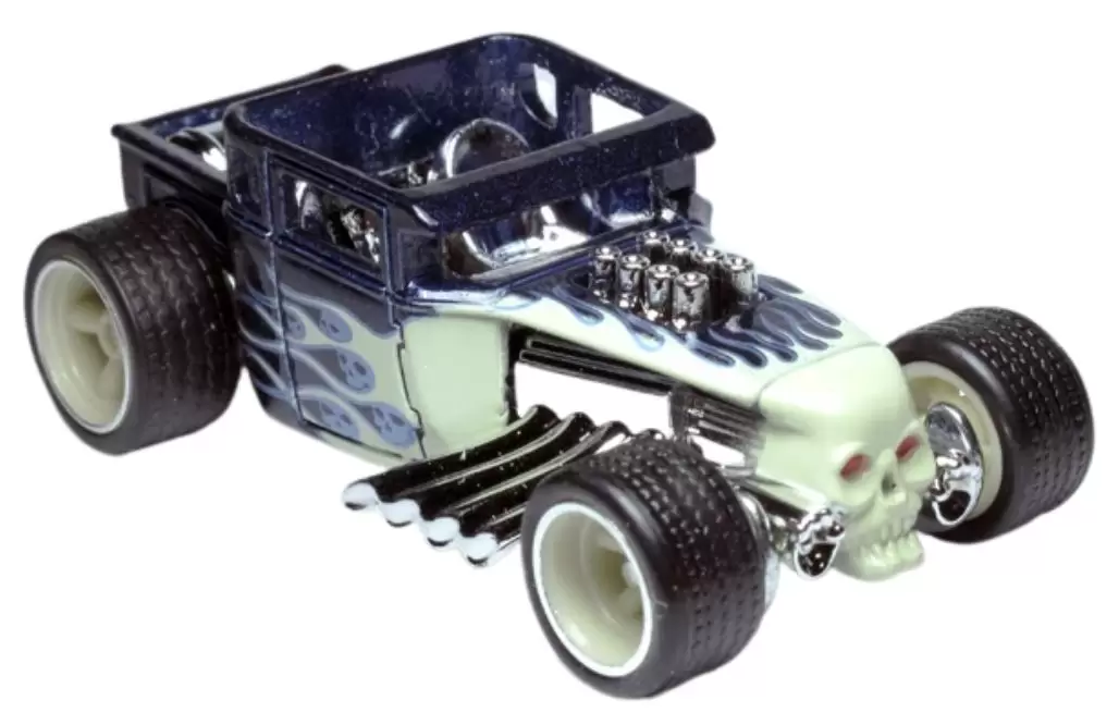 Foto da miniatura Hot Wheels Bone Shaker na cor Azul
