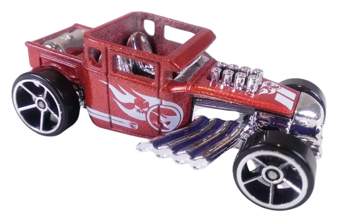 Foto da miniatura Hot Wheels Bone Shaker na cor Vermelho