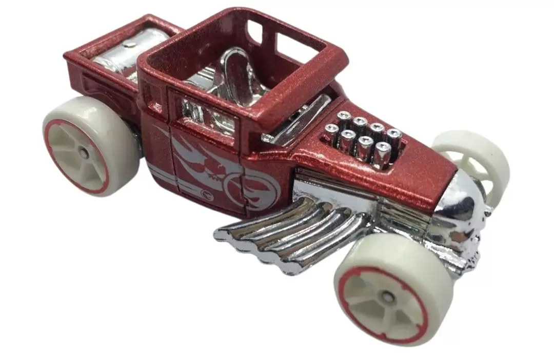 Foto da miniatura Hot Wheels Bone Shaker na cor Vermelho