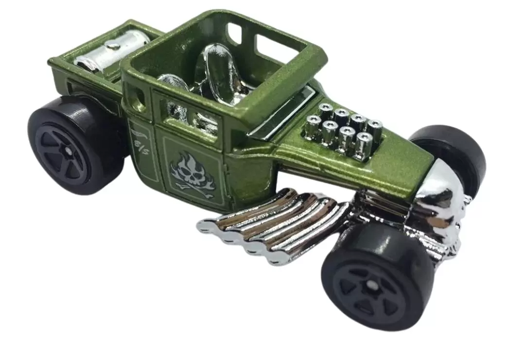 Foto da miniatura Hot Wheels Bone Shaker na cor Verde