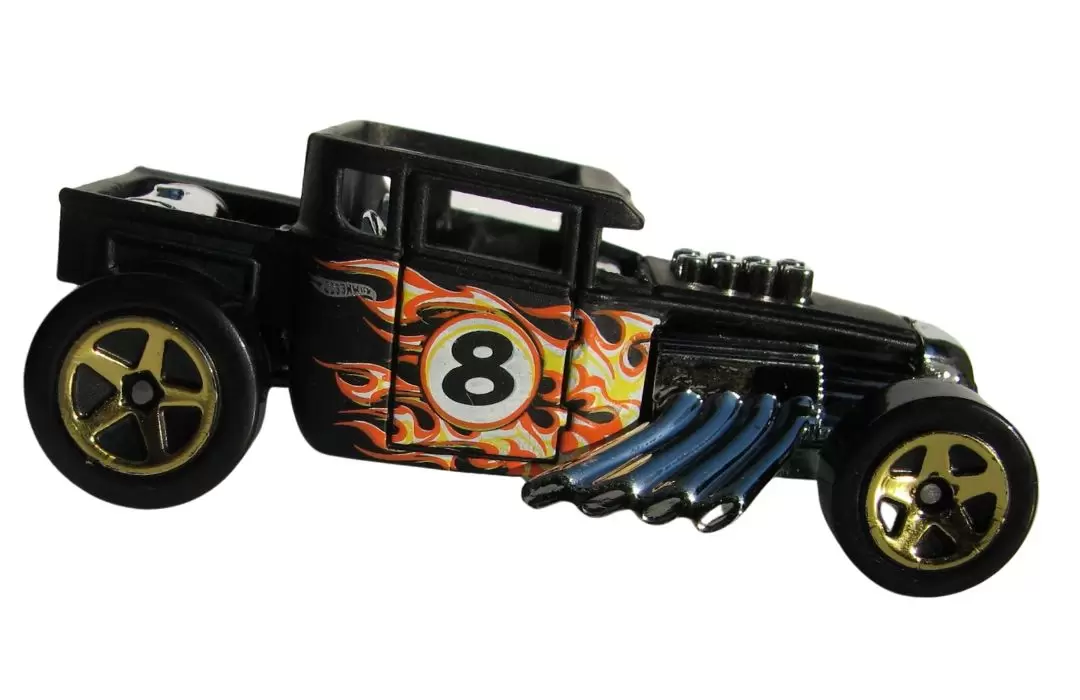 Foto da miniatura Hot Wheels Bone Shaker na cor Preto