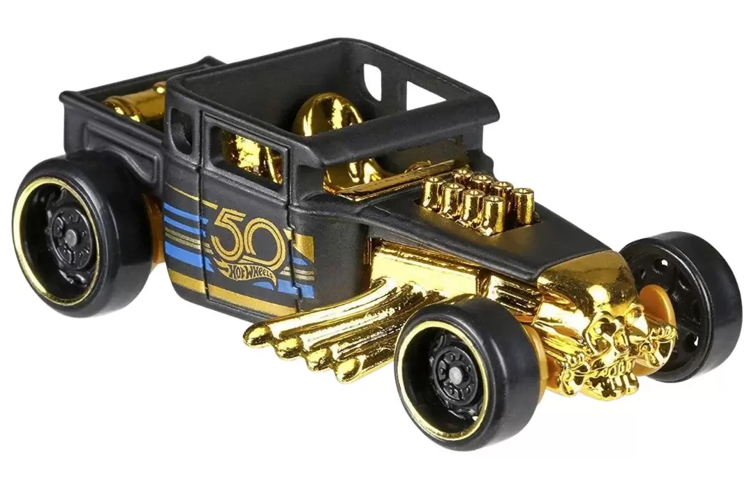 Foto da miniatura Hot Wheels Bone Shaker na cor Preto