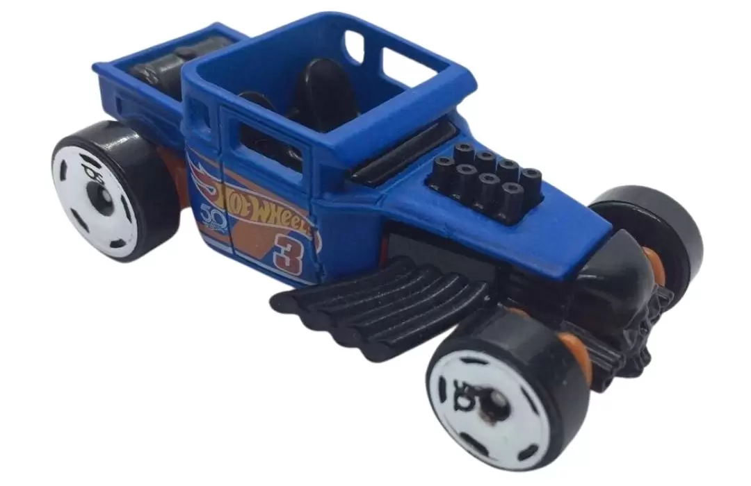 Foto da miniatura Hot Wheels Bone Shaker na cor Azul