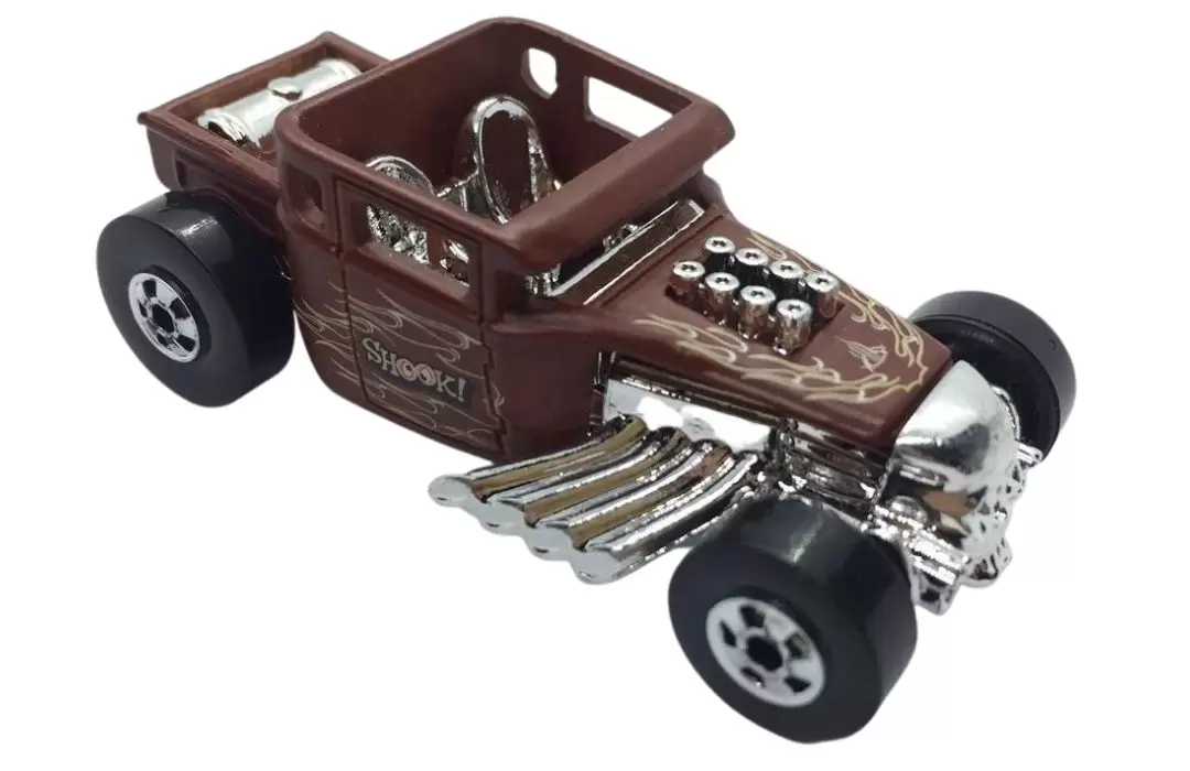 Foto da miniatura Hot Wheels Bone Shaker na cor Marrom