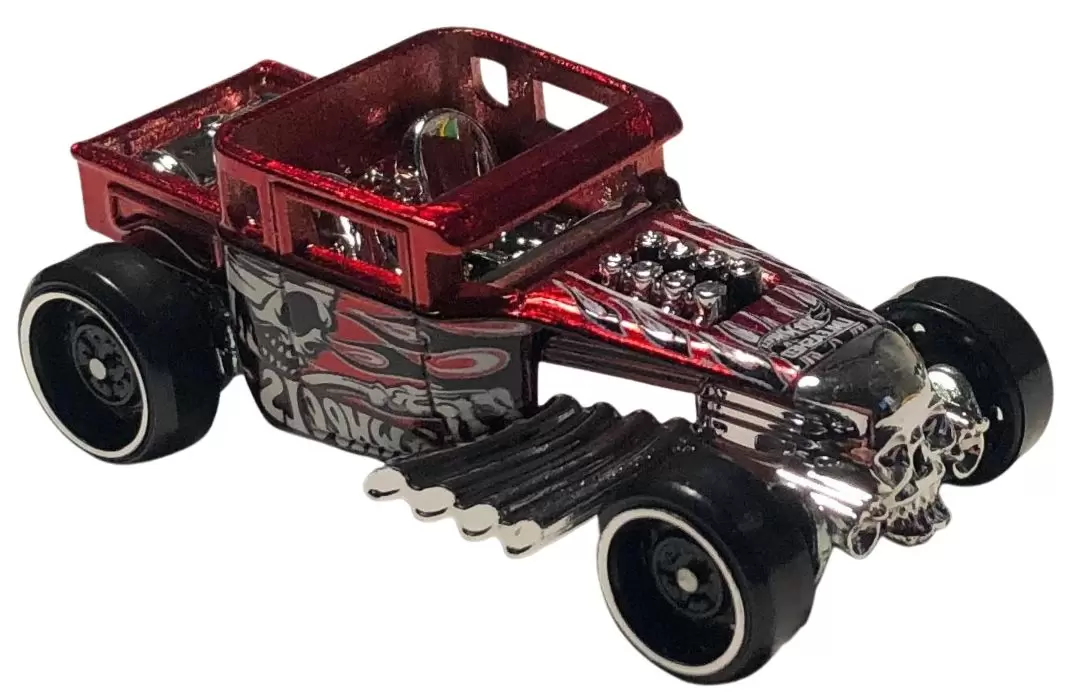 Foto da miniatura Hot Wheels Bone Shaker na cor Vermelho