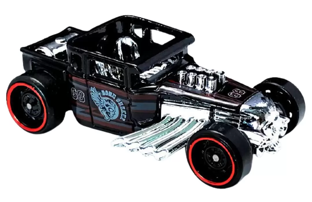 Foto da miniatura Hot Wheels Bone Shaker na cor Preto