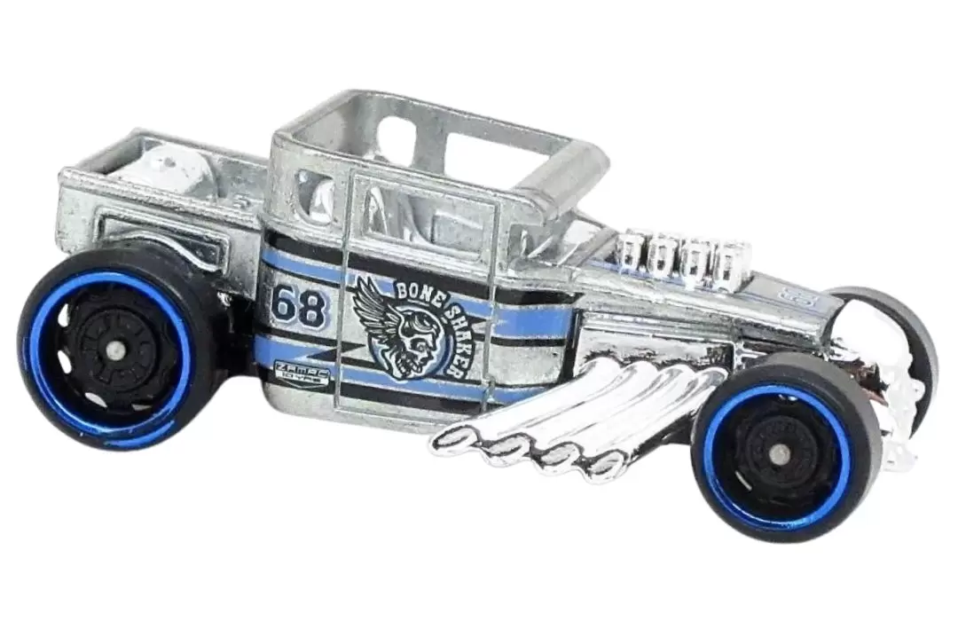 Foto da miniatura Hot Wheels Bone Shaker na cor ZAMAC