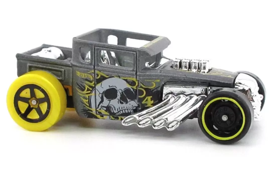 Foto da miniatura Hot Wheels Bone Shaker na cor Cinza