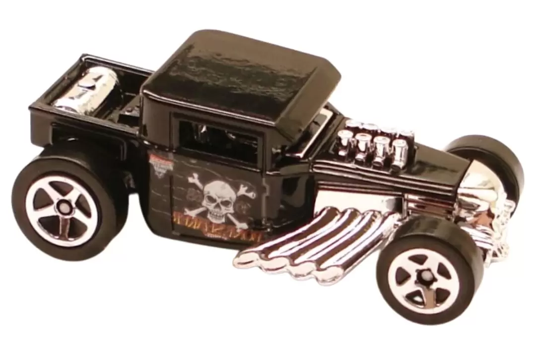 Foto da miniatura Hot Wheels Bone Shaker na cor Preto