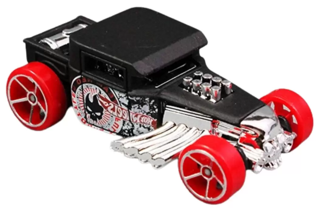 Foto da miniatura Hot Wheels Bone Shaker na cor Preto
