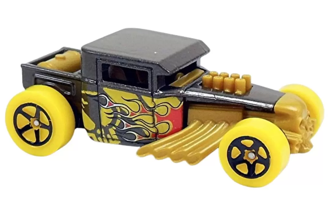 Foto da miniatura Hot Wheels Bone Shaker na cor Cinza