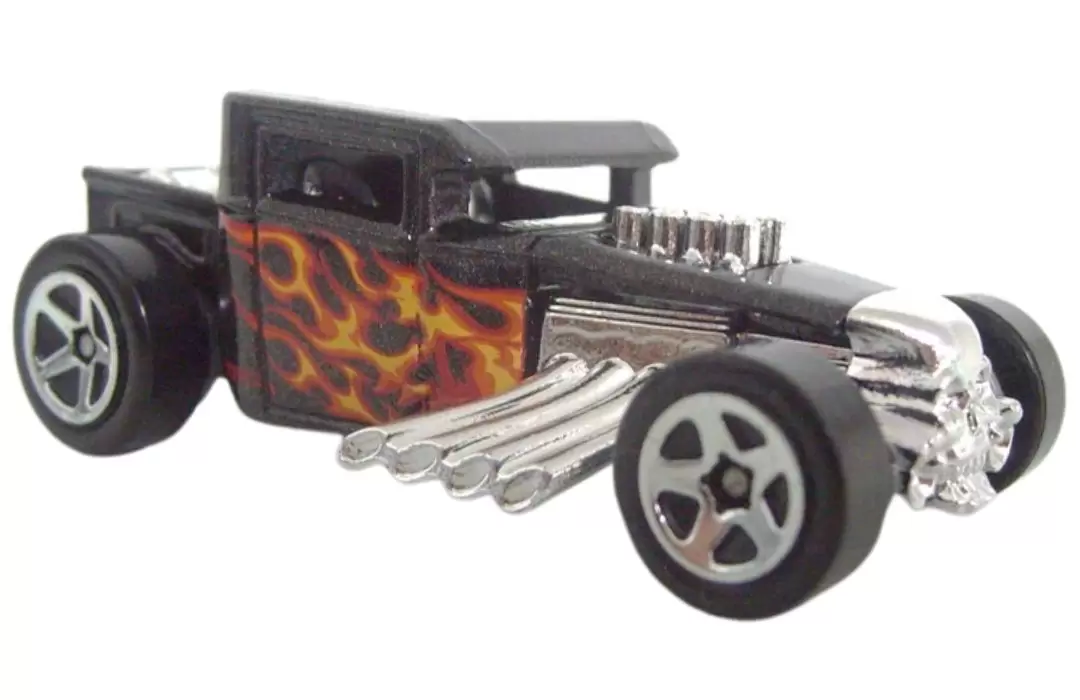 Foto da miniatura Hot Wheels Bone Shaker na cor Preto