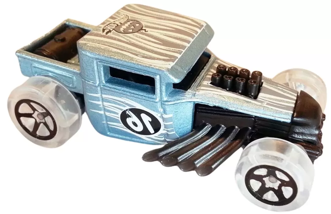 Foto da miniatura Hot Wheels Bone Shaker na cor Azul