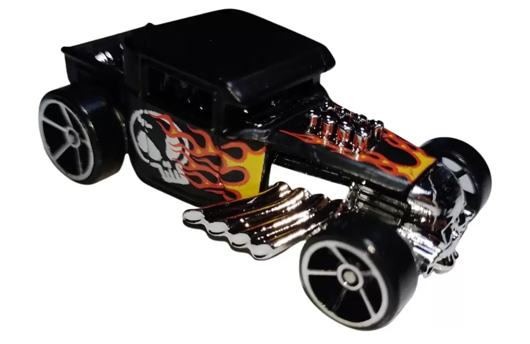 Foto da miniatura Hot Wheels Bone Shaker na cor Preto