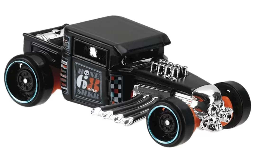 Foto da miniatura Hot Wheels Bone Shaker na cor Preto