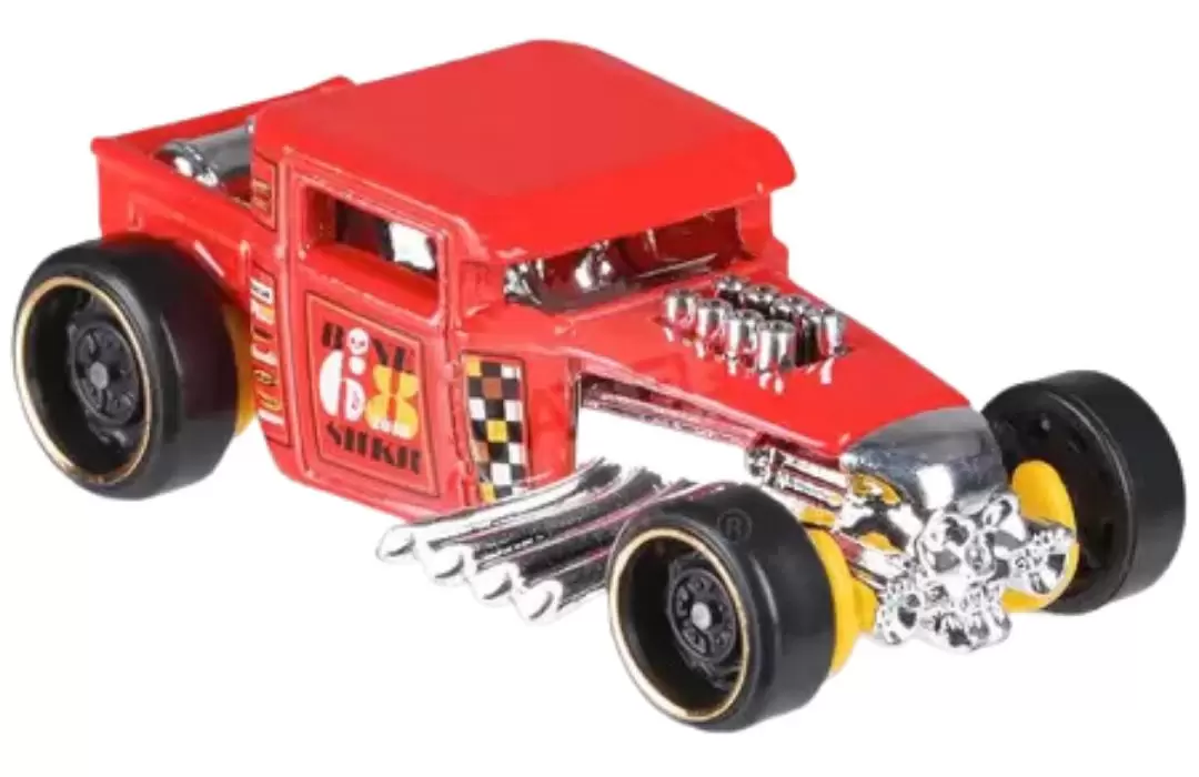 Foto da miniatura Hot Wheels Bone Shaker na cor Vermelho