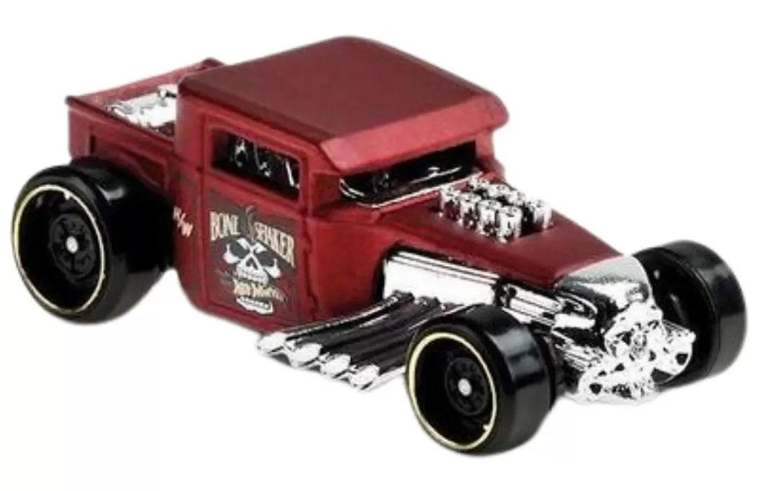 Foto da miniatura Hot Wheels Bone Shaker na cor Vermelho