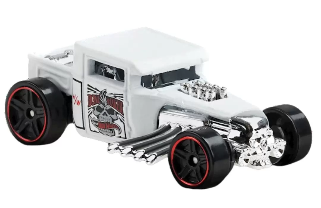 Foto da miniatura Hot Wheels Bone Shaker na cor Branco
