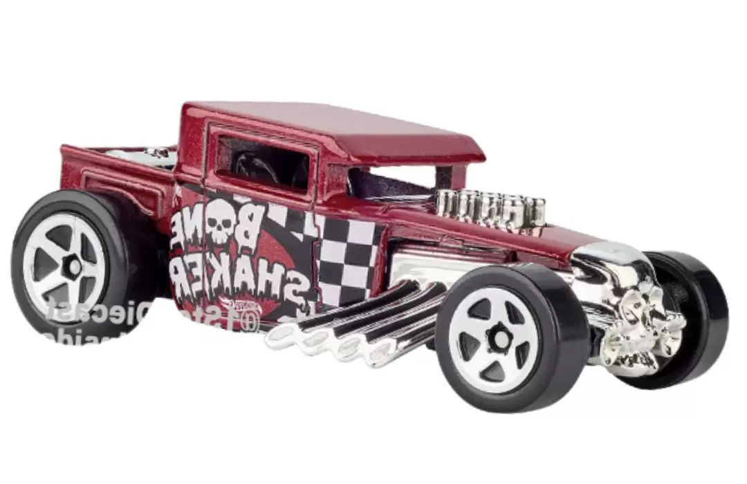 Foto da miniatura Hot Wheels Bone Shaker na cor Vermelho