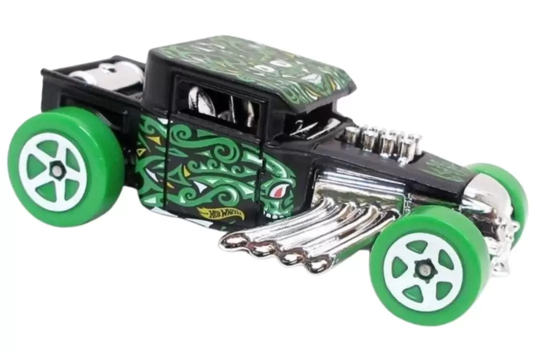 Foto da miniatura Hot Wheels Bone Shaker na cor Preto