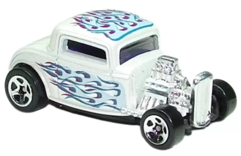 Foto da miniatura Hot Wheels 32 Ford na cor Branco