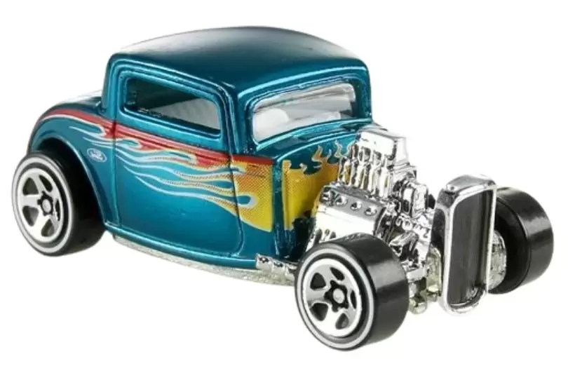 Foto da miniatura Hot Wheels 32 Ford na cor Azul