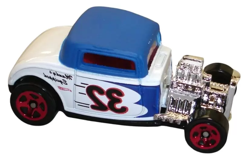Foto da miniatura Hot Wheels 32 Ford na cor Branco