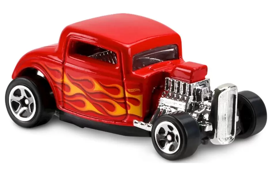 Foto da miniatura Hot Wheels 32 Ford na cor Vermelho