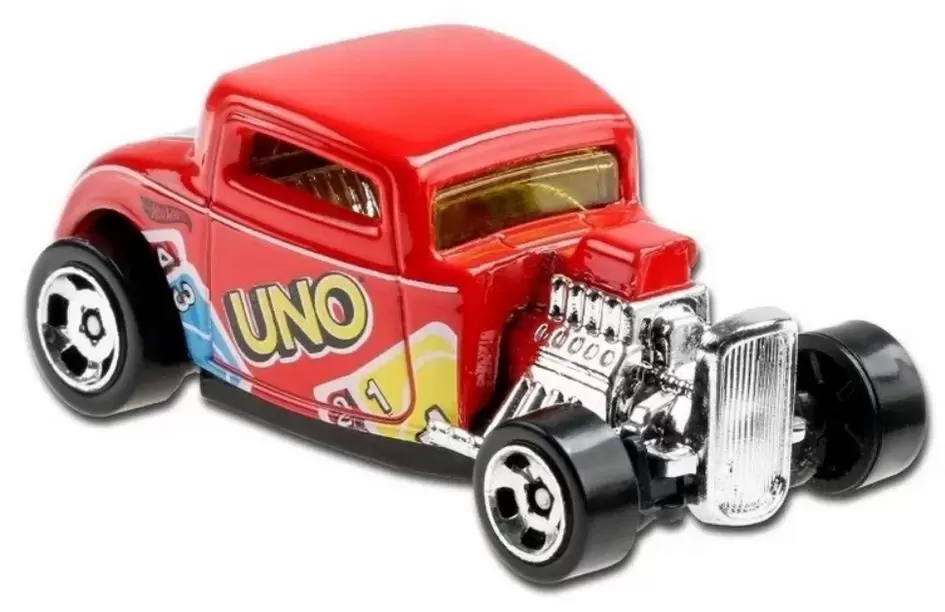 Foto da miniatura Hot Wheels 32 Ford na cor Vermelho