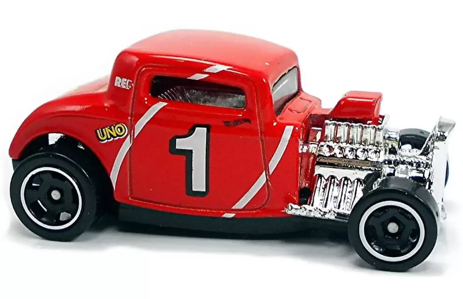Foto da miniatura Hot Wheels 32 Ford na cor Vermelho