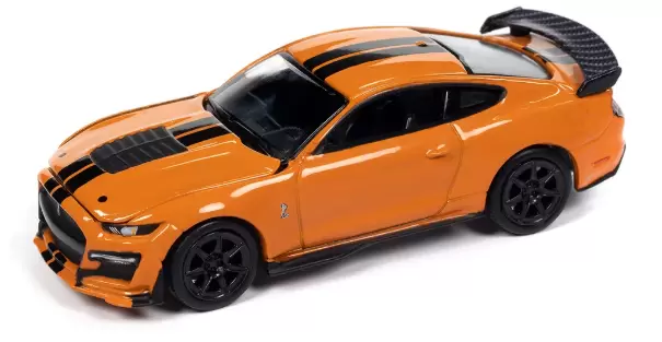 Foto da miniatura Auto World Ford Mustang Shelby GT500 na cor Laranja