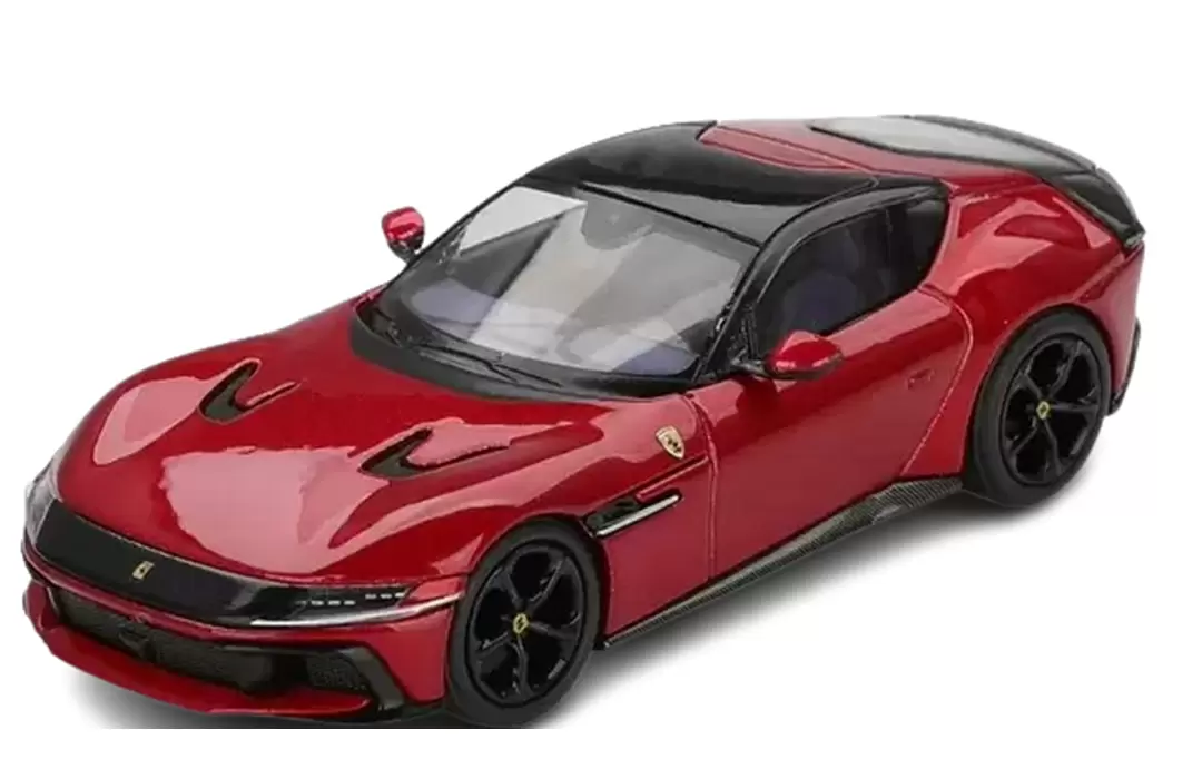 Foto da miniatura BBR Ferrari 12 Cilindri Rosso Imola na cor Vermelho