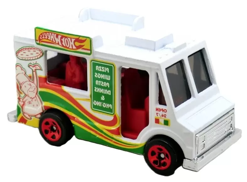 Foto da miniatura Hot Wheels Ice Cream Truck na cor Branco