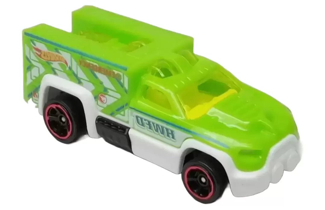 Foto da miniatura Hot Wheels Rescue Duty (TH) na cor Verde