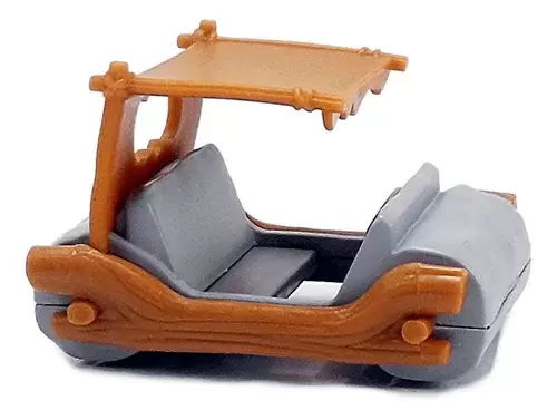 Foto da miniatura Hot Wheels The Flintmobile na cor Marrom