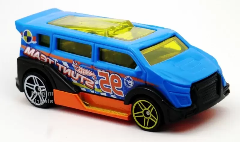 Foto da miniatura Hot Wheels Speedbox (TH) na cor Azul