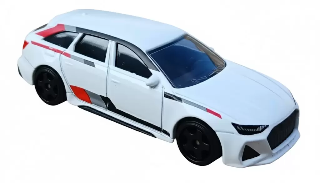 Foto da miniatura Majorette Audi RS6 Avant na cor Branco