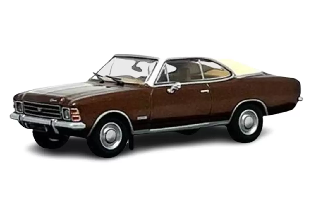 Foto da miniatura BR Classics Chevrolet Opala Coupe De Luxe (1977) na cor Marrom